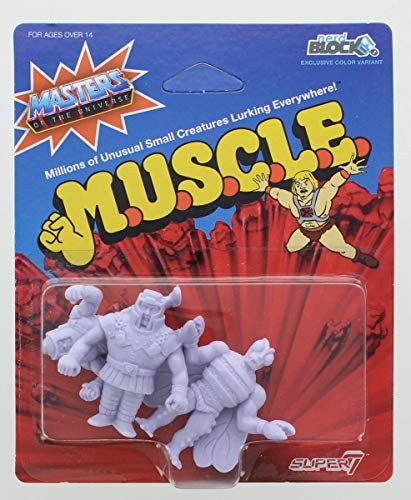 Masters of the Universe M.U.S.C.L.E. 3-Pack Ram Man Man-E-Faces Buzz Off