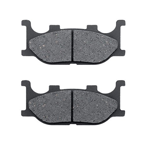 KMG Front Brake Pads Compatible with 1995-2007 Yamaha XV 250 Virago - Non-Metallic Organic NAO Brake Pads Set