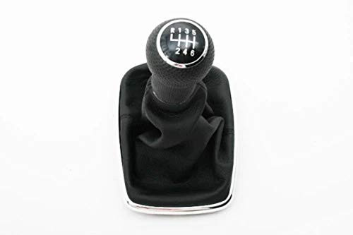 1pc Chrome Gear Shift Knob Gaitor 6 Speed for VW Golf MK4 GTI R32 99-2005 Jetta Bora MK4 1999-2004 1999 2000 2001 2002 2003 2004 2005