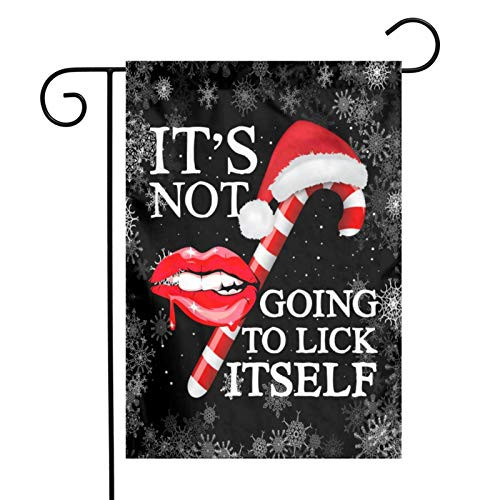 It Wont Lick Itself Candy Cane Vertical Flag Garden Garden Sign Courtyard Lawn Outdoor Decoration It Wont Lick Itself Candy Cane Vertical Flag Garden Garden Sign Courtyard Lawn Outdoor Decoration