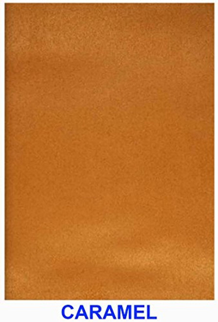 Mybecca Micro Suede Fabric Fabric 58 60 inch Width Fabric Sold Per Yard Color  Caramel