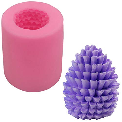 3D Silicone Candle Mold Pinecone Candle Mold Soap Molds for Making DIY Homemade Beeswax Candles Bath Mini Soap 3D Silicone Candle Mold Pinecone Candle Mold Soap Molds for Making DIY Homemade Beeswax Candles Bath Mini Soap