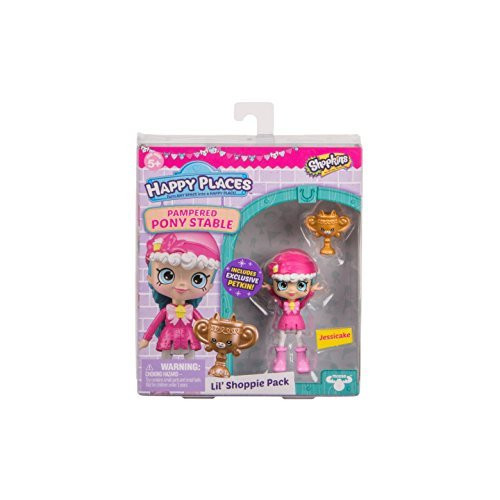 Shopkins Happy Places Lil Shoppie Pack Jessicake - Pampered Pony Stable