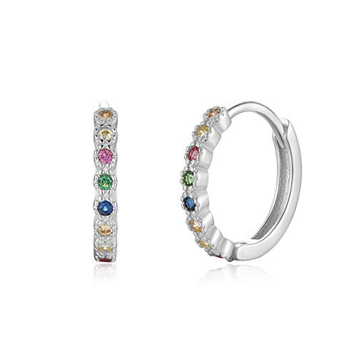 Presentski Huggie Hoop Earrings for Women Sensitive Ears - Mini Hoop Earrings for Women Sterling Silver Small Hoop Earrings for Girls Sterling Silver Presentski Huggie Hoop Earrings for Women Sensitive Ears - Mini Hoop Earrings for Women Sterling Silver Small Hoop Earrings for Girls Sterling Silver