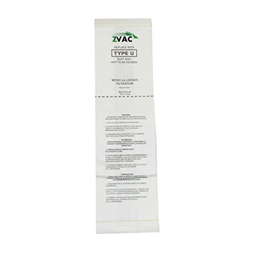 Zvac Replacement Eureka Vacuum Bags Compatible with Eureka Part  54310A 54310B 54310C Fits Ureka Style U Bravo and Powerline Uprights - 15 Pack in A Bag