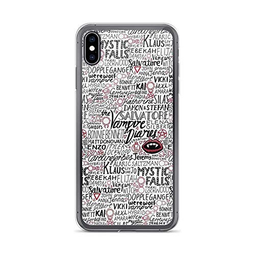 Fotrsta Compatible with iPhone XR Case Vampire Diaries Hello Brother Supernatural Drama Pure Clear Phone Cases Cover