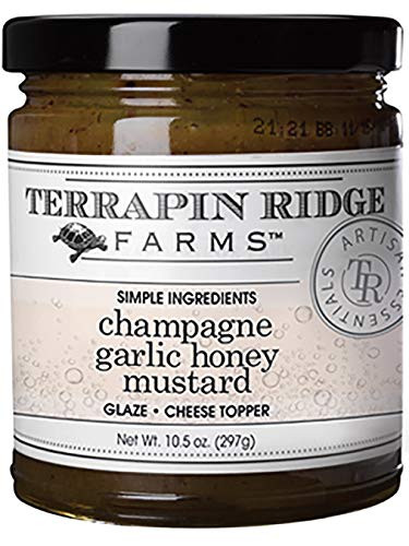 Terrapin Ridge Farms Champagne Garlic Honey Mustard  10.5 Ounce Pack Of 1  Champagne Garlic Honey 10.5 Ounce