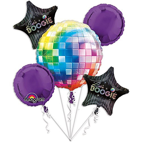 70's Disco Fever Bouquet Of Balloons