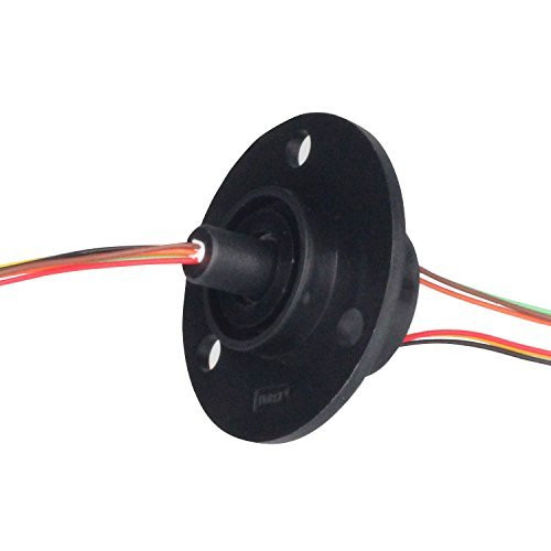 Logisaf 22mm 300rpm 6 Circuits Capsule Slip Ring 2a 240v Ac/dc for Test Equipment