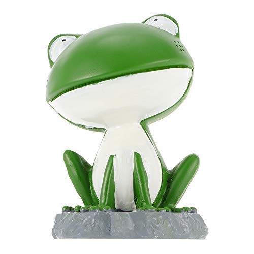 YARNOW Frog Statues Mini Frogs Resin Animal Sculptures Indoor Outdoor Decor for Garden Patio Yard Micro Landscape Fairy Garden Tabletop Ornament