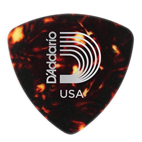 Planet Waves Shell-Color Celluloid Guitar Picks 10 pack Medium Wide Shape