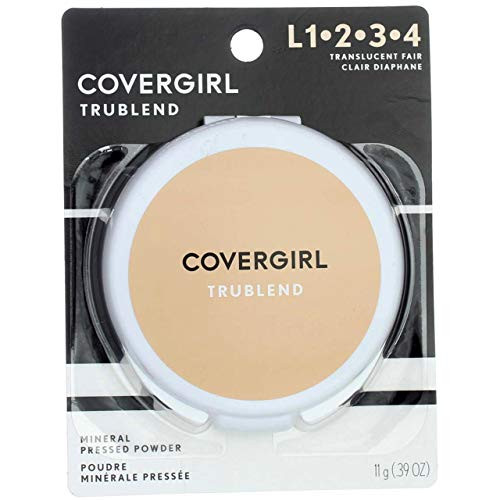 COVERGIRL truBlend Pressed Blendable Powder Translucent Fair .39 oz 1 Count Packaging May Vary COVERGIRL truBlend Pressed Blendable Powder Translucent Fair .39 oz 1 Count Packaging May Vary