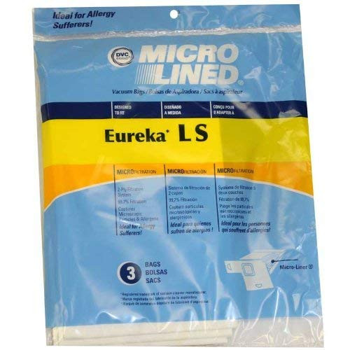 EUREKA Paper Bag Style LS Upright Micro DVC 3PK