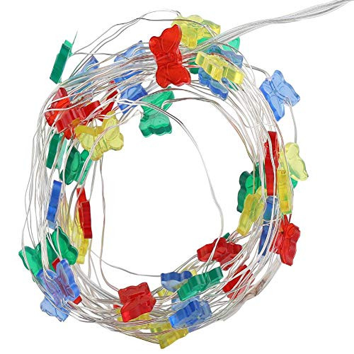 WNSC LED String Lights 50 LED String Light LED Christmas Lights Decorative String Lights String Lights for Bedroom Wedding Garden Party Color