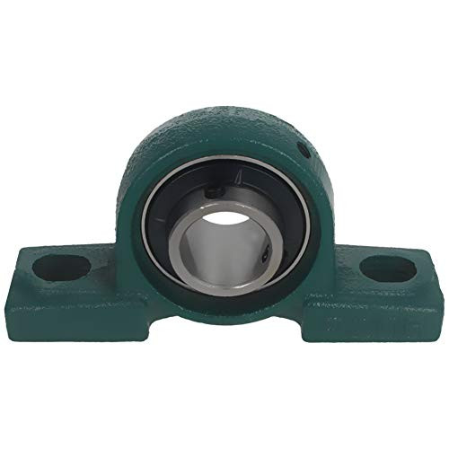 Othmro UCP205 flanged Pillow Block Bearing 25mm Bore Diameter Bearing Steel plus  cast Iron Set Screw Lock 1pcs