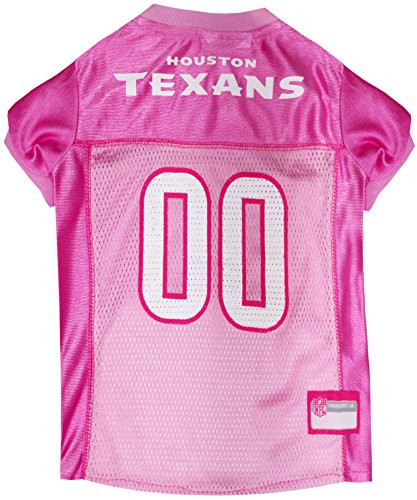 Pets First NFL Houston Texans Jersey X-Small Pink
