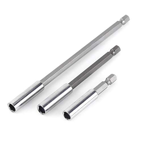 Magnetic Bit Holder 3pcs 1 4 Inch Screwdriver Bit Holder Drill Bit Socket for Most Power Drills