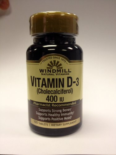 Vitamin D TABS 400IU WMILL Size 100