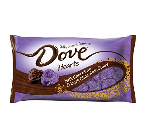 Dove Promises Valentines Heart Candy Milk  and  Dark Chocolate 7.94 Ounce