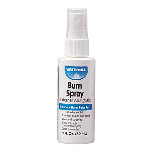 First Aid Burn Spray Antiseptic Burn Pump Bottle 2 Ounce 2 Pack