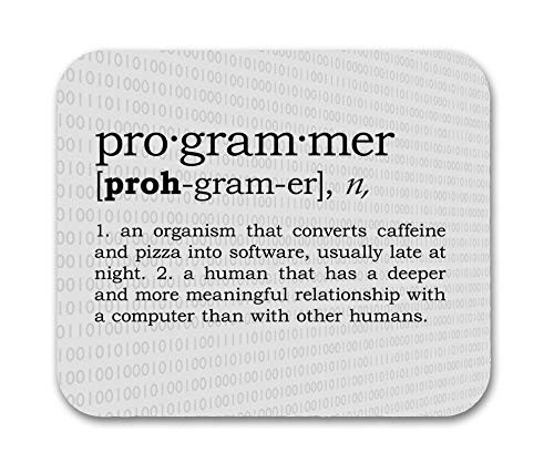Programmer Definition Funny Mouse Pad