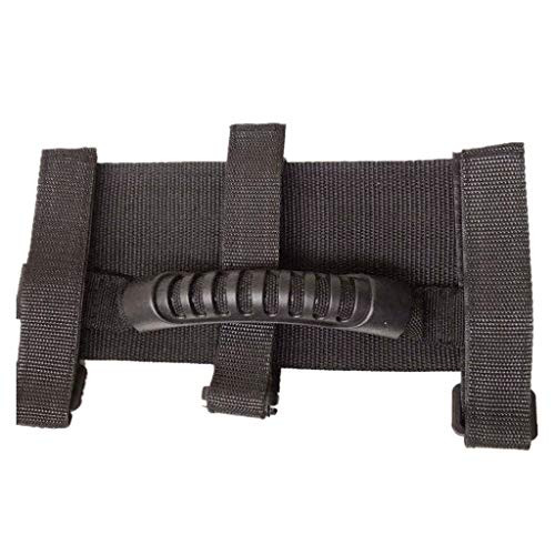 ICCQ Roll Bar Grab Handle Handles Black for Jeep Wrangler CJ YJ TJ JK