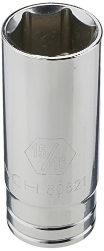 GEARWRENCH 1 2 inch Drive Deep SAE Socket 15 16 inch 6 Point - 80621