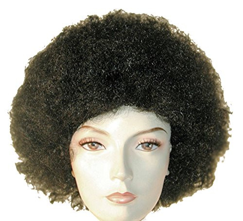 Lacey Wigs Afro Black White Costume Wig
