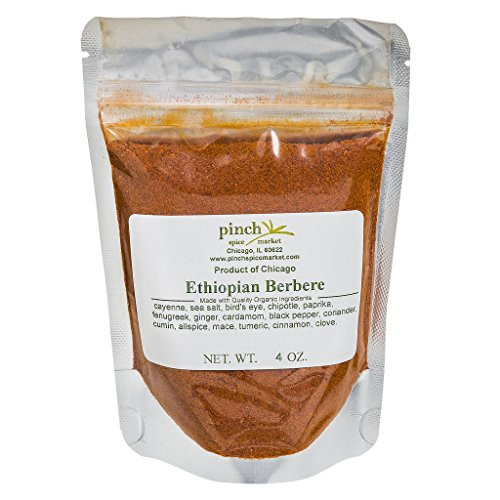 Pinch Spice Market Ethiopian Berbere 16 Ingredient Organic African Spice