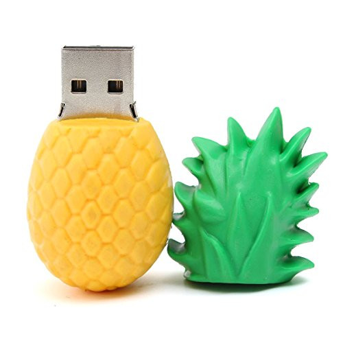 Aneew Pendrive 32GB Fruit Pineapple USB Flash Drive Memory Thumb Stick U Disk