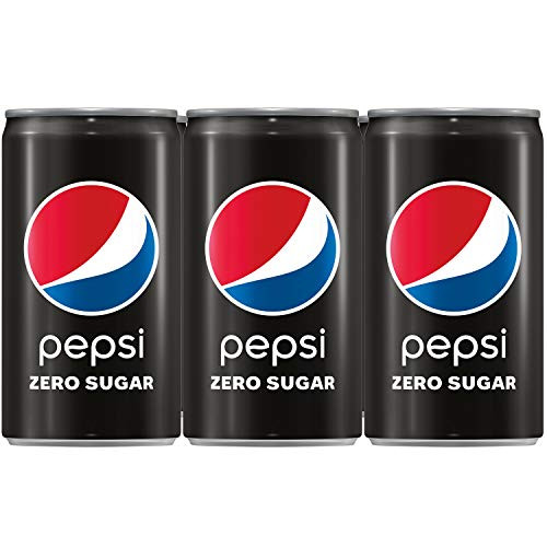 Pepsi Zero Mini Cans 7.5 Fl Oz  Pack of 6