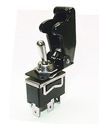 Safety Toggle Switch SPDT 20 Amp inch BLACK inch