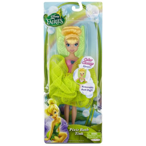 Disney Fairies Green Tink 2 Bath Fairy 9" Fashion Doll