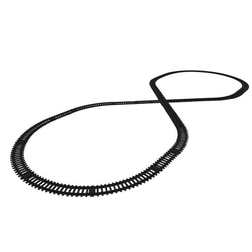 POWER CITY TRAINS Figure 8 Track Pack