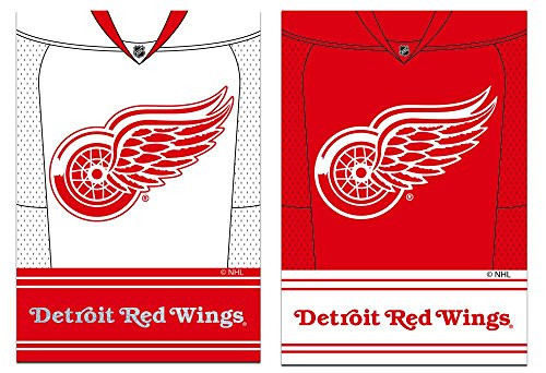 Team Sports America Detroit Red Wings Jersey Garden Flag - 13 x 18 Inches