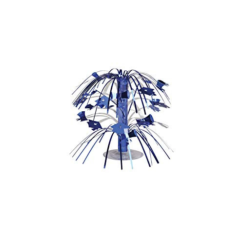 Blue Mortarboard Graduation Centerpiece 4 ct