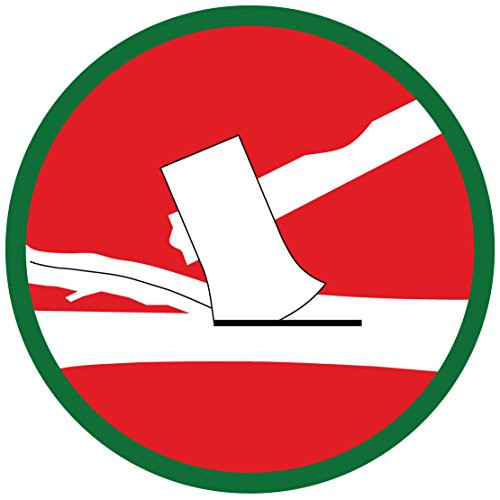 US Army - 84th Training Command - 84th Infantry Division SSI Patch Reflective Decal - 3.5 Inch Tall Full Color Decal On 3M Reflective Material Sticker