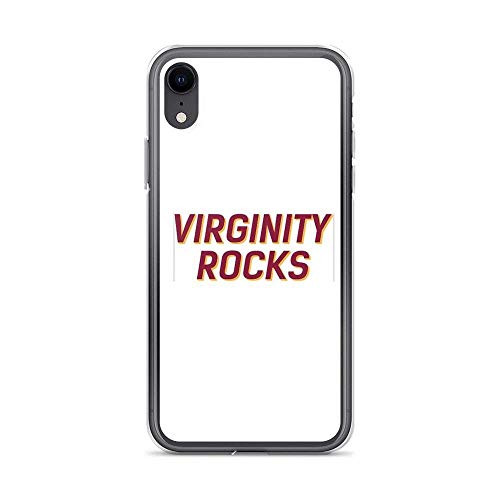 Phone case Compatible for iPhone XR Pure Clear Cases for Virginity Rocks