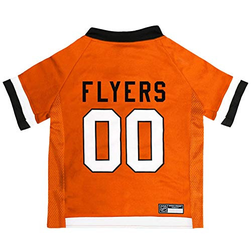 NHL Philadelphia Flyers Jersey for Dogs  and  Cats Small. - Let Your Pet Be A Real NHL Fan