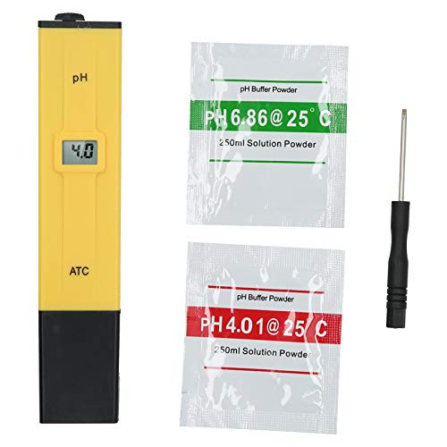 TOPINCN Digital PH Tester Kit Pocket Size Water Quality PH Meter Test Pen for Household Drinking Water Aquarium Swimming Pools