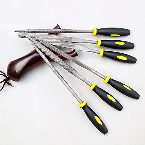 Mini Metal Rasp Needle Files Set Wood Carving Tools for Steel Rasp Needle Filing Woodworking Hand File Tool