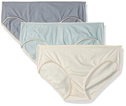 Hanes Womens EcoSmart Hipster Panty 3-Pack Assorted 9
