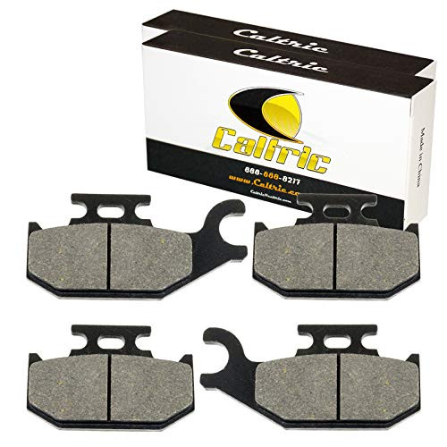 Caltric Front Brake Pads Compatible With Suzuki 450 LTA450 King Quad Axi 4X4 2007 2008 2009
