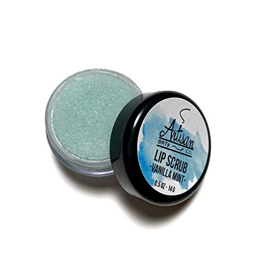 Vanilla Mint Lip Scrub Exfoliator and Moisturizer