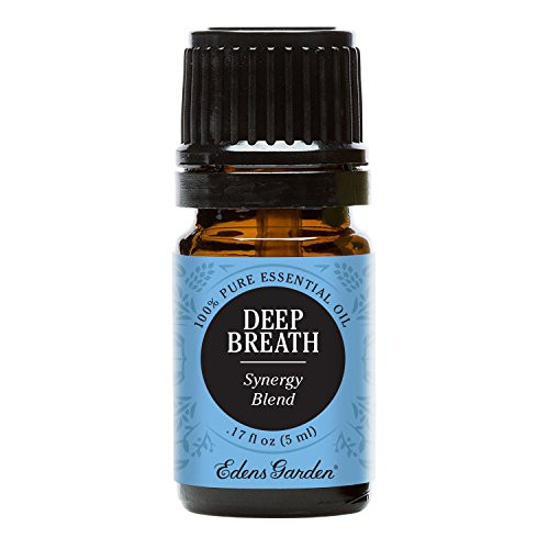 Edens Garden Deep Breath Essential Oil Synergy Blend 100 percent Pure Therapeutic Grade Congestion and Cold Flu 5 ml Edens Garden Deep Breath Essential Oil Synergy Blend 100 percent Pure Therapeutic Grade Congestion and Cold Flu 5 ml