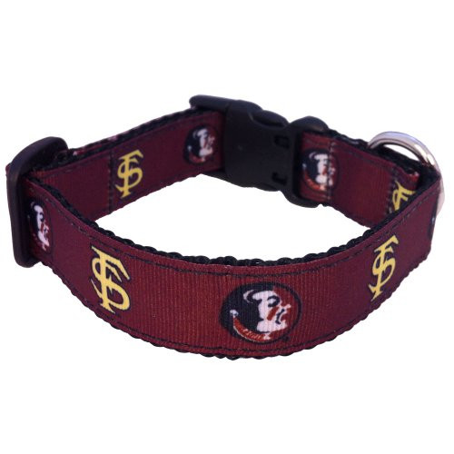 NCAA Florida State Seminoles Dog Collar  Team Color Small NCAA Florida State Seminoles Dog Collar  Team Color Small