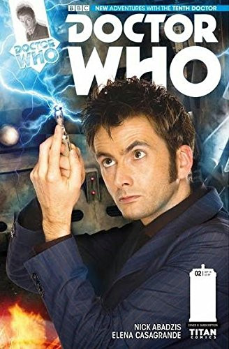 Doctor Who 2 Comic Book COVER B  BBC New Adventures with the Tenth Doctor