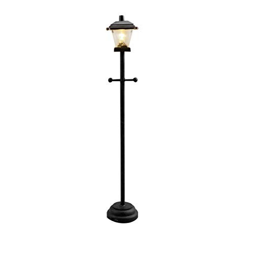 xxiaoTHAWxe Dollhouse Decoration Accessories Doll House Miniature Furniture1 12 Kids DIY Miniature Doll House LED Street Light Garden Lamp Courtyard Decor