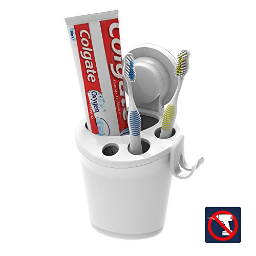 Toothbrush Toothpaste Holder Suction Cup Wall Mounted For Bathroom Shower Wall Toothbrush and Toothpaste Holder With Wall Suction Cup Bathroom Shaver Razor Holder Hanger Shower Toothbrush Toothpaste Holder Suction Cup Wall Mounted For Bathroom Shower Wall Toothbrush and Toothpaste Holder With Wall Suction Cup Bathroom Shaver Razor Holder Hanger Shower