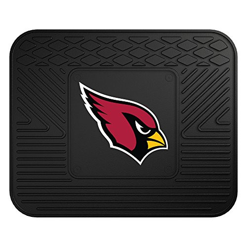 FANMATS NFL Arizona Cardinals Vinyl Utility Mat Single piece 14 inchx17 inch FANMATS NFL Arizona Cardinals Vinyl Utility Mat Single piece 14 inchx17 inch